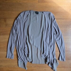 Super Soft Taupe Open Front Cardigan